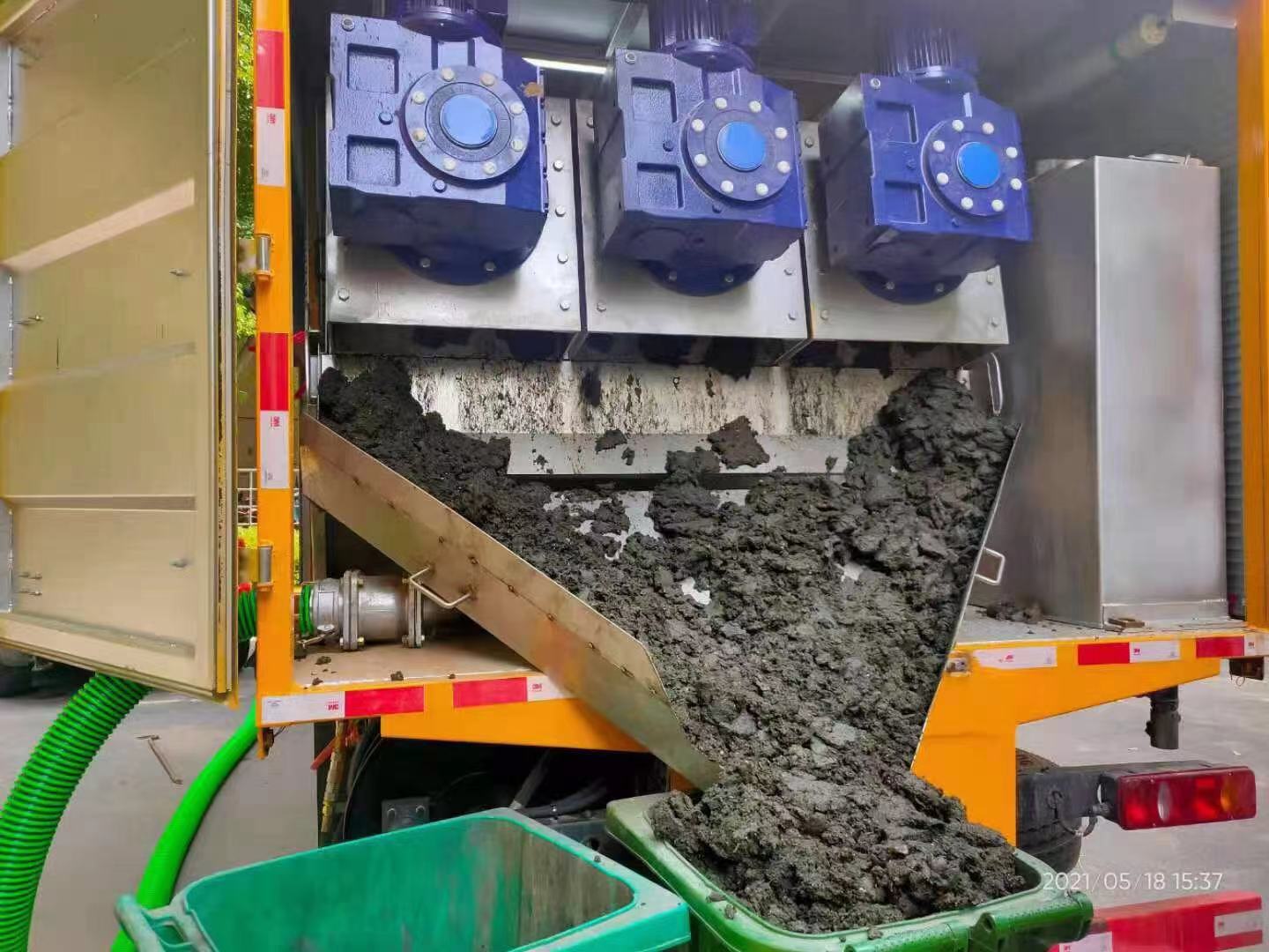 石景山化粪池清掏城市维护站-泥浆净化干湿分离处理